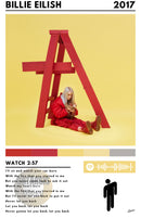 Cuadro Billie Eilish - watch