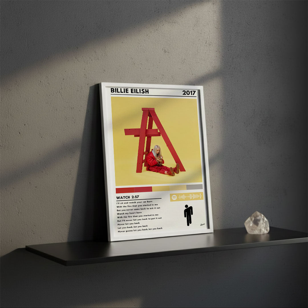 Cuadro Billie Eilish - watch