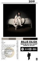 Cuadro Billie Eilish - When We All Fall Asleep, Where Do We Go?