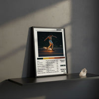 Cuadro Benson Boone - Fireworks & Rollerblades - Catarsis Visual