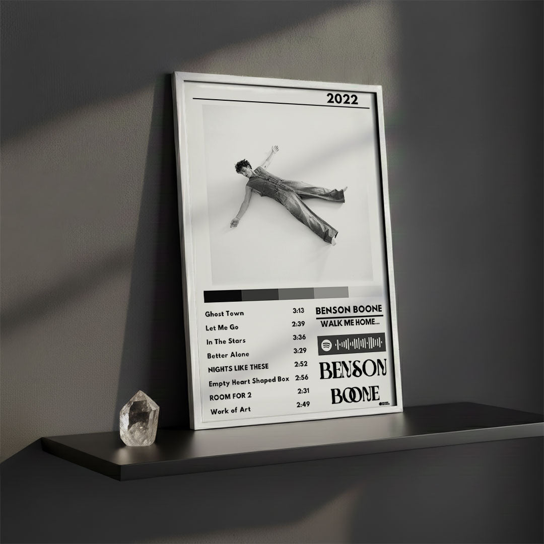 Cuadro Benson Boone - Walk Me Home… - Catarsis Visual