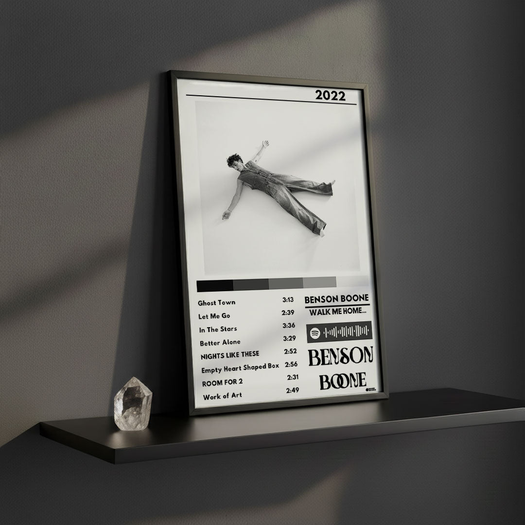 Cuadro Benson Boone - Walk Me Home… - Catarsis Visual