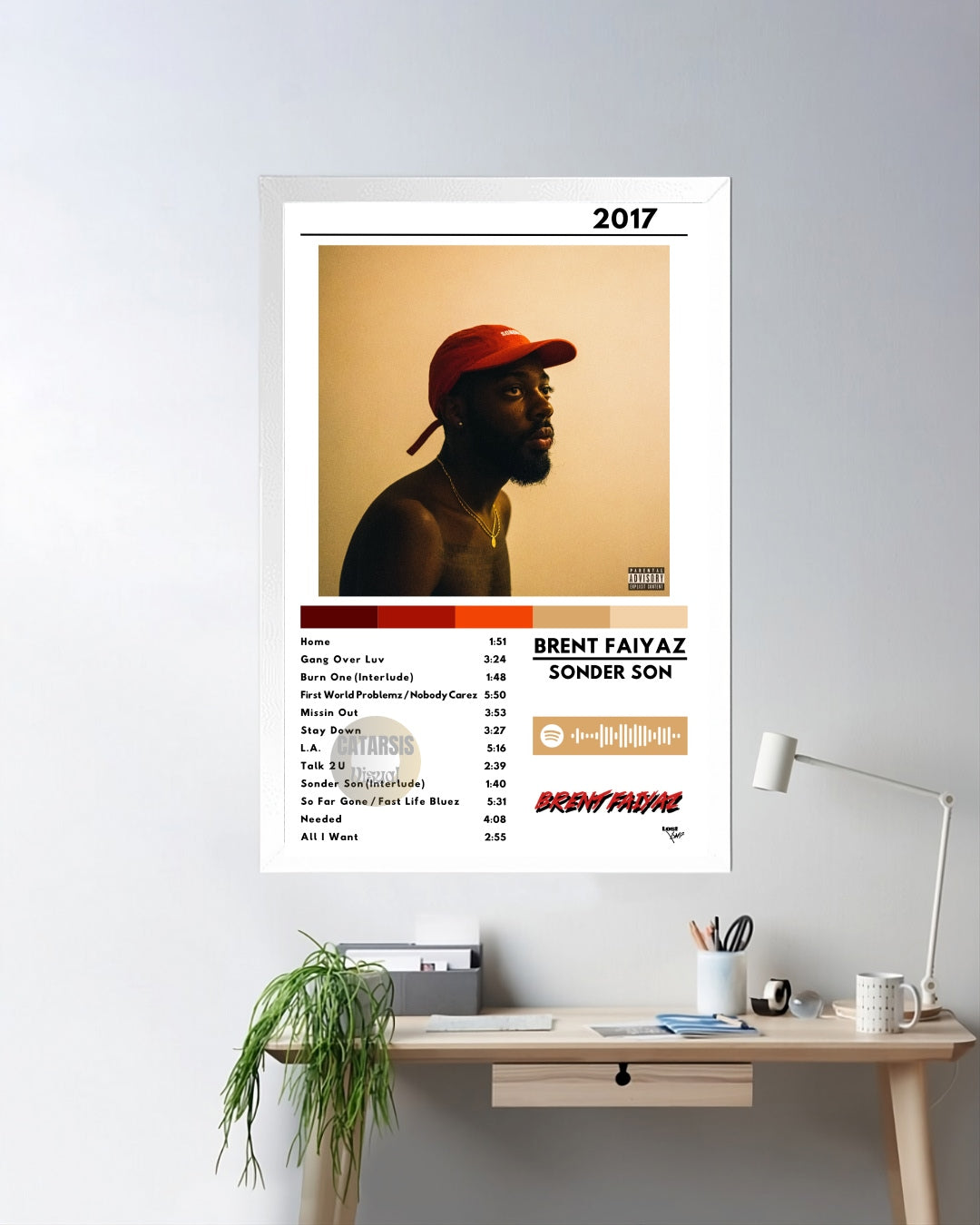 Cuadro Brent Faiyaz - Sonder Son