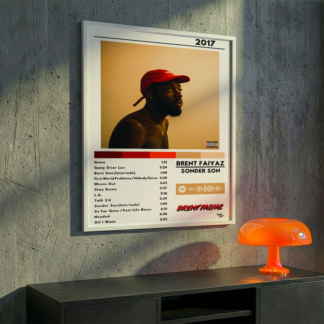 Cuadro Brent Faiyaz - Sonder Son
