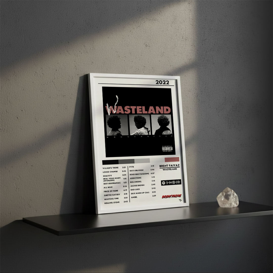 Cuadro Brent Faiyaz - Wasteland