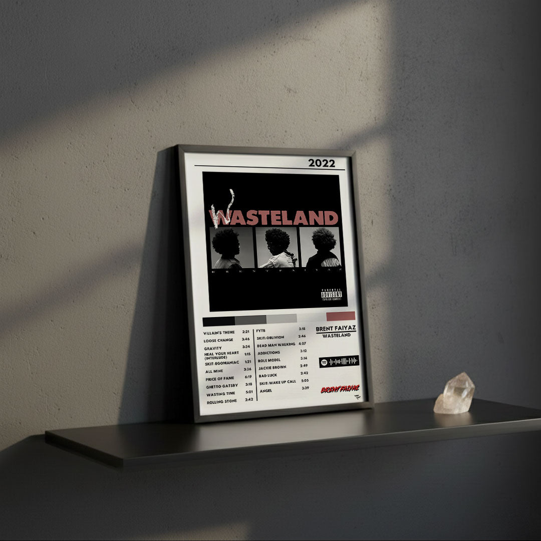 Cuadro Brent Faiyaz - Wasteland