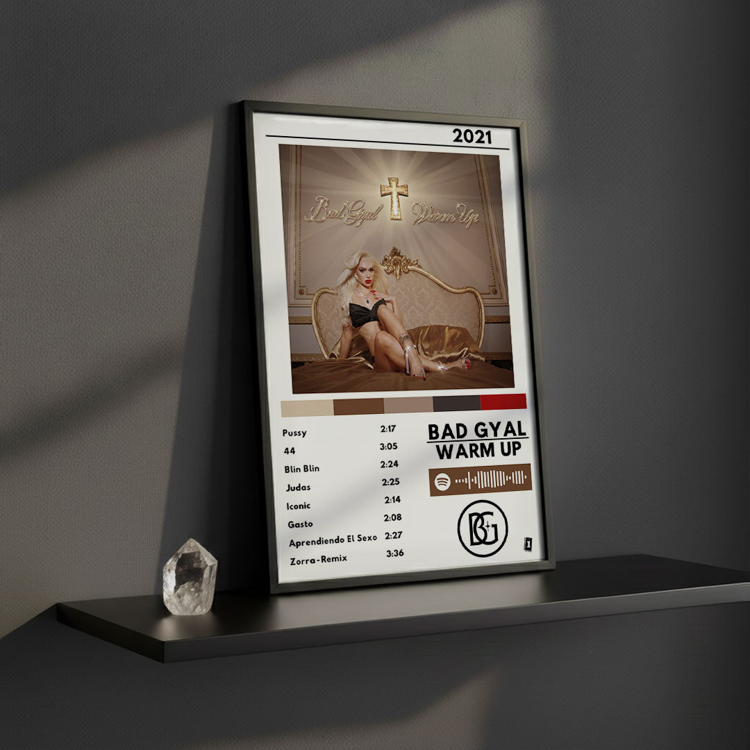 Cuadro Bad Gyal - Warm Up - Catarsis Visual