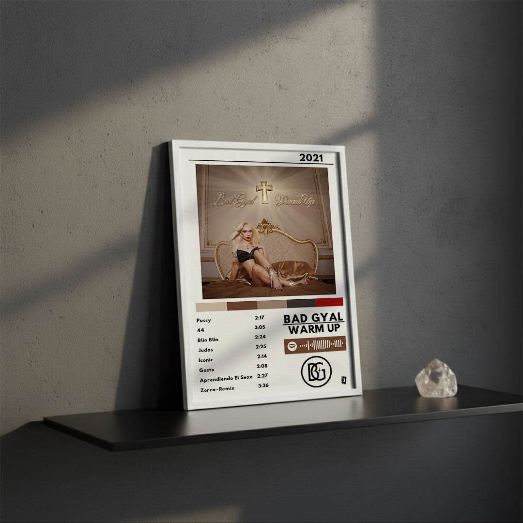 Cuadro Bad Gyal - Warm Up