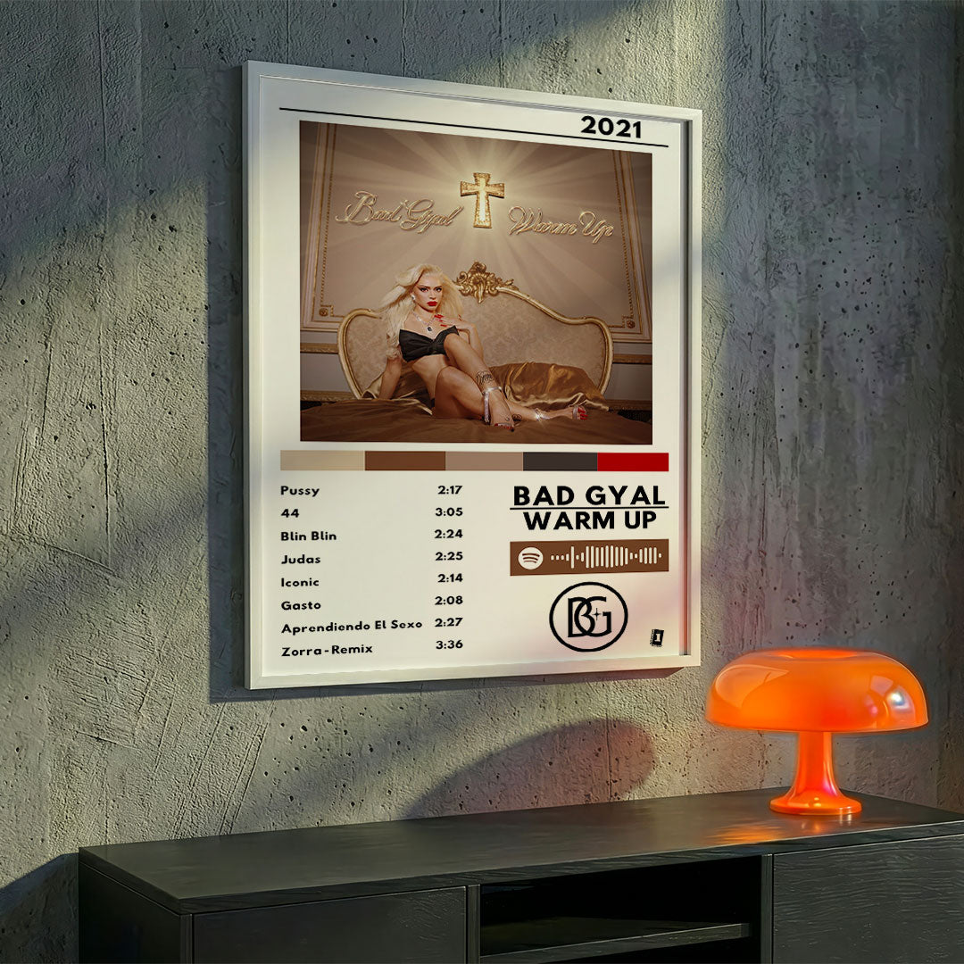 Cuadro Bad Gyal - Warm Up - Catarsis Visual