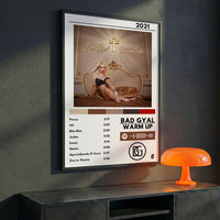 Cuadro Bad Gyal - Warm Up - Catarsis Visual