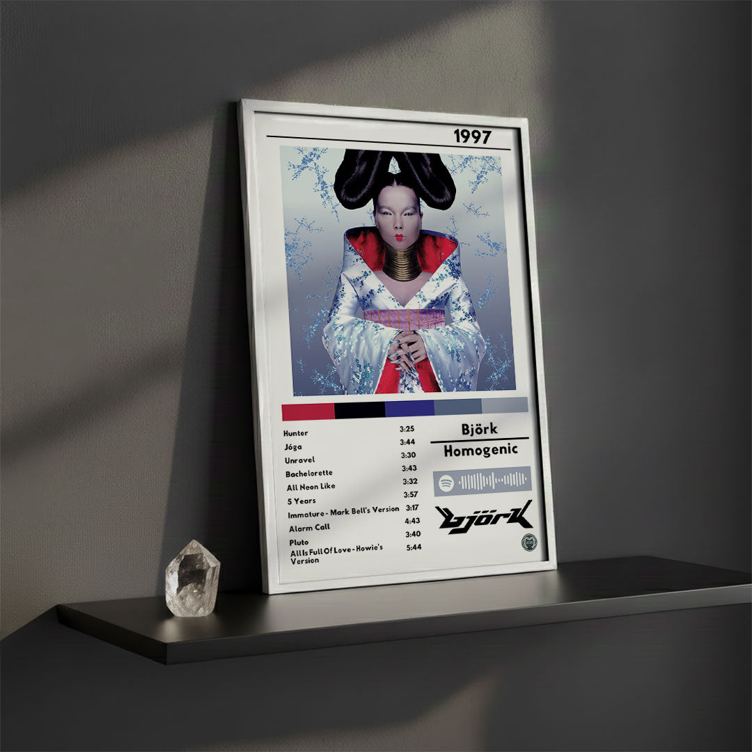 Cuadro Björk - Homogenic