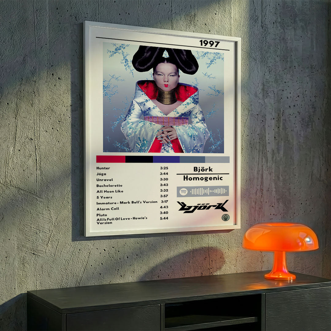 Cuadro Björk - Homogenic