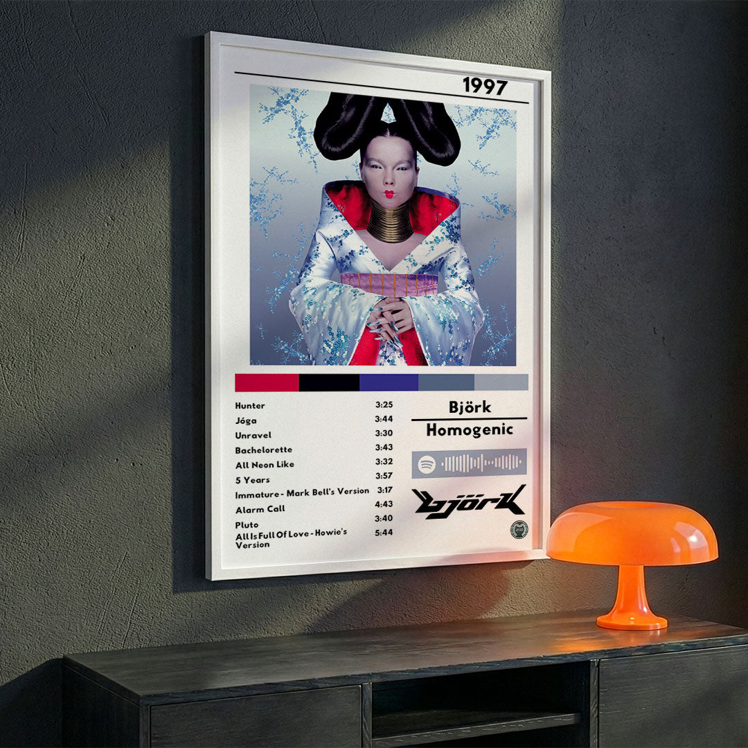 Cuadro Björk - Homogenic