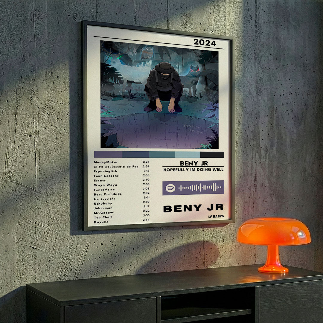 Cuadro Beny Jr - Hopefully im doing well - Catarsis Visual