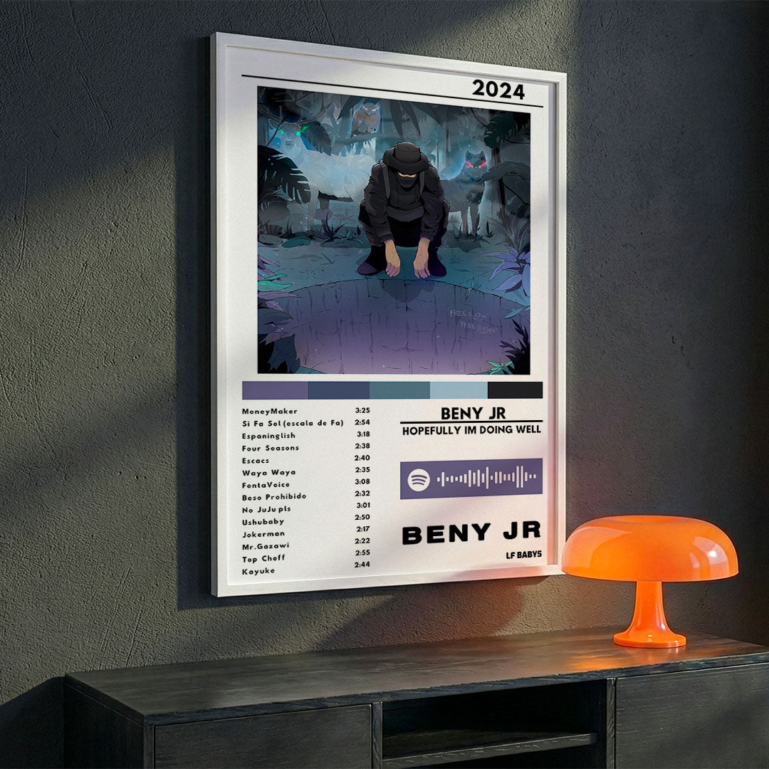 Cuadro Beny Jr - Hopefully im doing well - Catarsis Visual