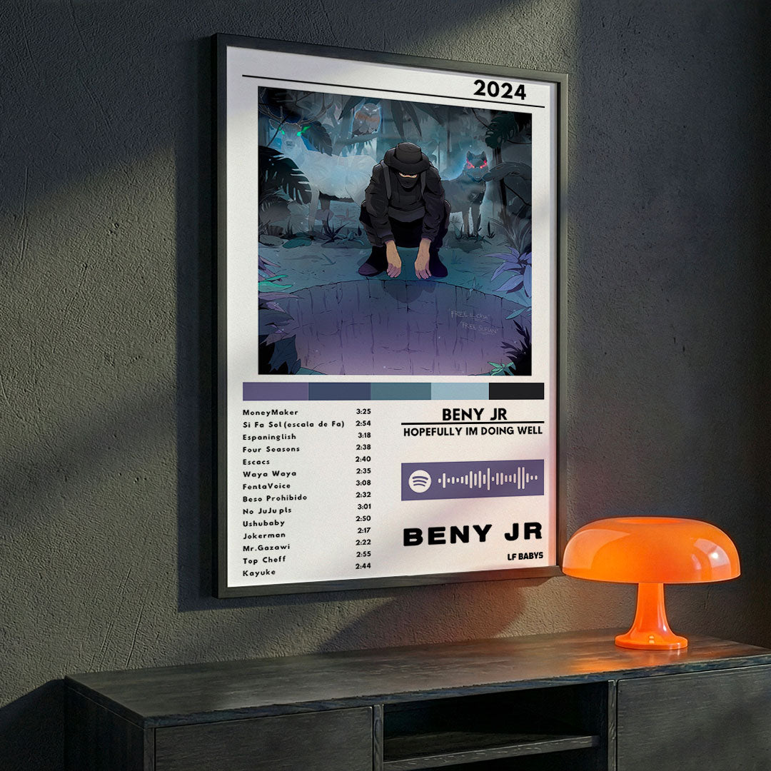 Cuadro Beny Jr - Hopefully im doing well - Catarsis Visual