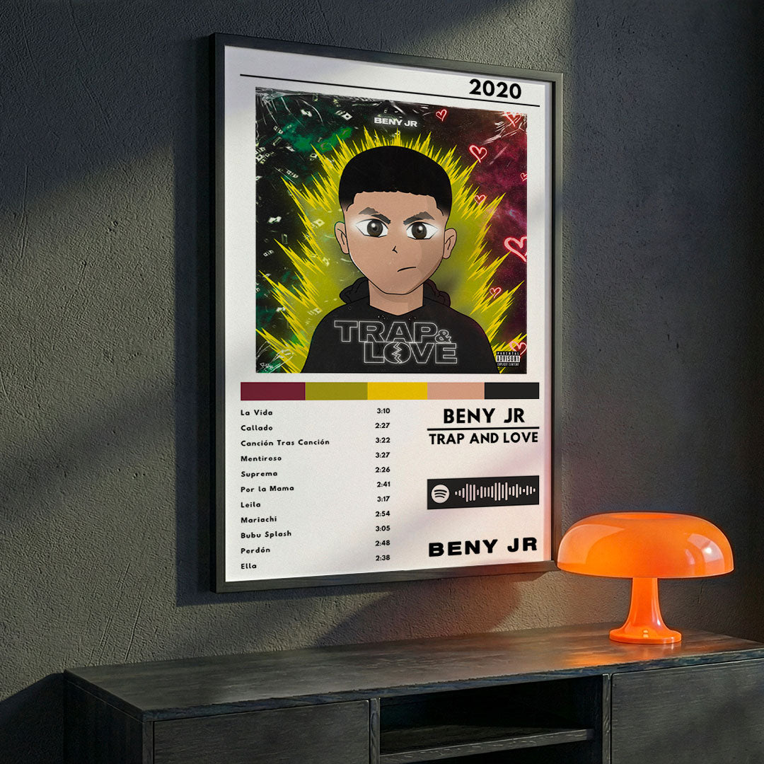 Cuadro Beny Jr - Trap and Love - Catarsis Visual