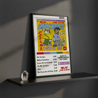 Cuadro Baby J & Young Weapon - No Compe - Catarsis Visual