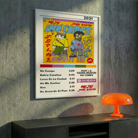 Cuadro Baby J & Young Weapon - No Compe - Catarsis Visual