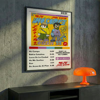 Cuadro Baby J & Young Weapon - No Compe - Catarsis Visual