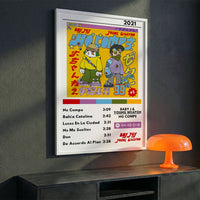 Cuadro Baby J & Young Weapon - No Compe - Catarsis Visual