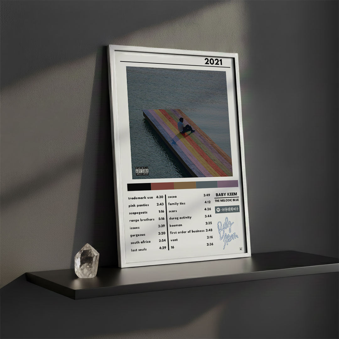 Cuadro Baby Keem - The Melodic Blue - Catarsis Visual