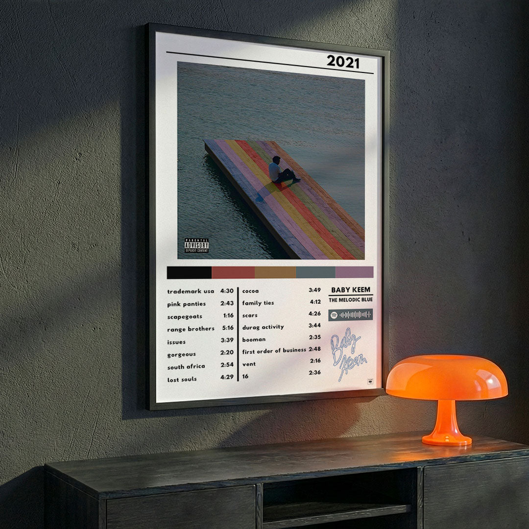 Cuadro Baby Keem - The Melodic Blue - Catarsis Visual