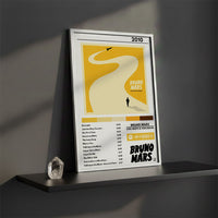 Cuadro Bruno Mars - Doo-Wops & Hooligans