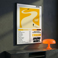 Cuadro Bruno Mars - Doo-Wops & Hooligans