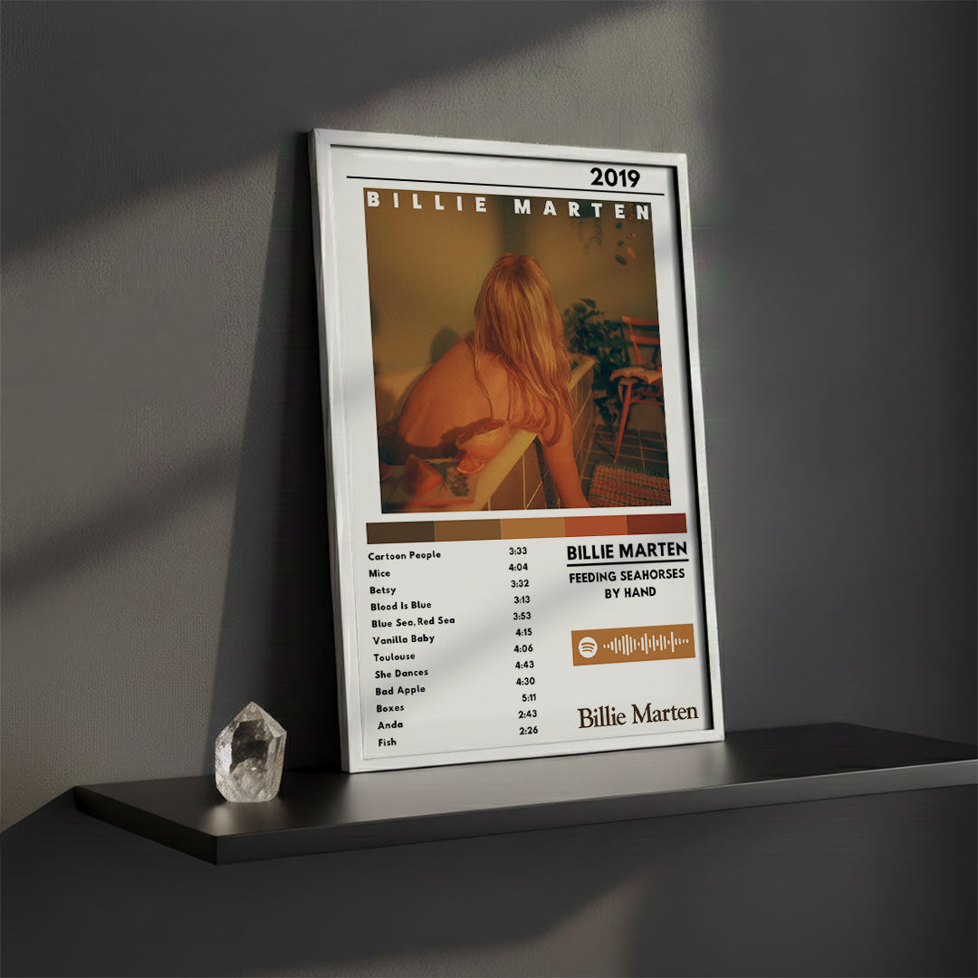 Cuadro Billie Marten - Feeding Seahorses by Hand - Catarsis Visual