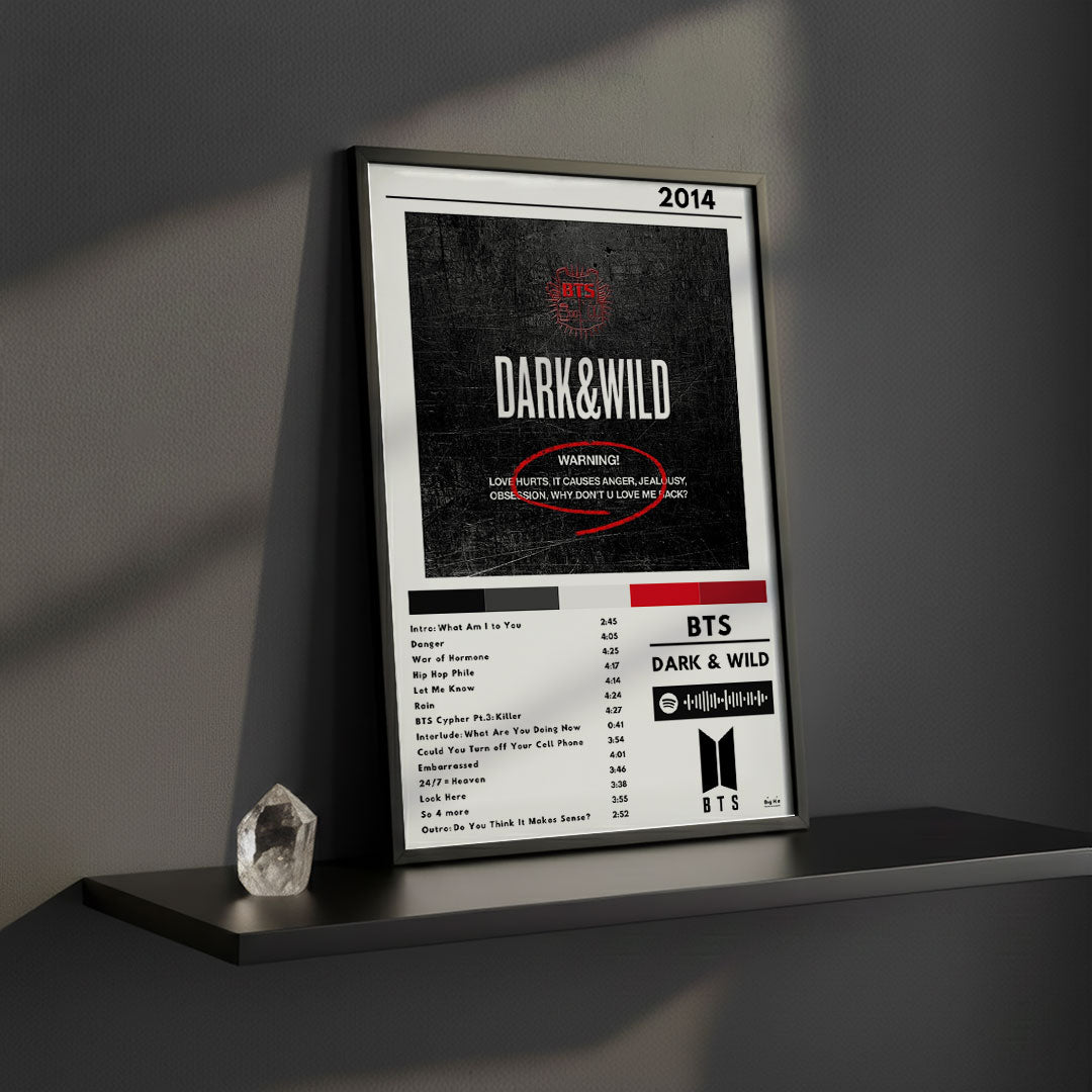 Cuadro BTS - Dark & Wild