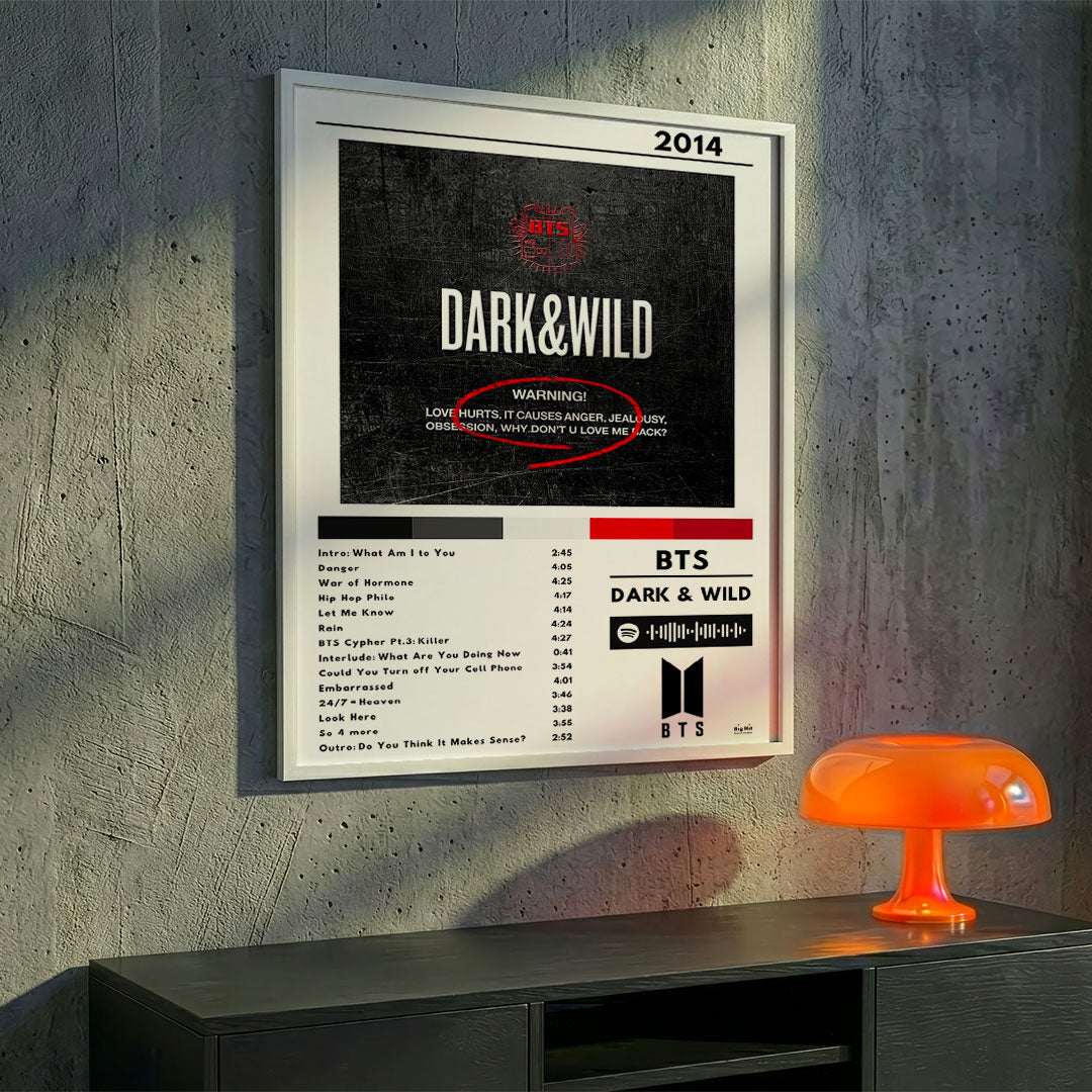 Cuadro BTS - Dark & Wild