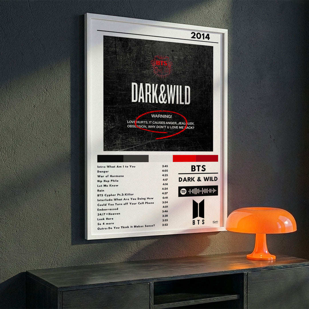 Cuadro BTS - Dark & Wild