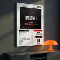 Cuadro BTS - Dark & Wild