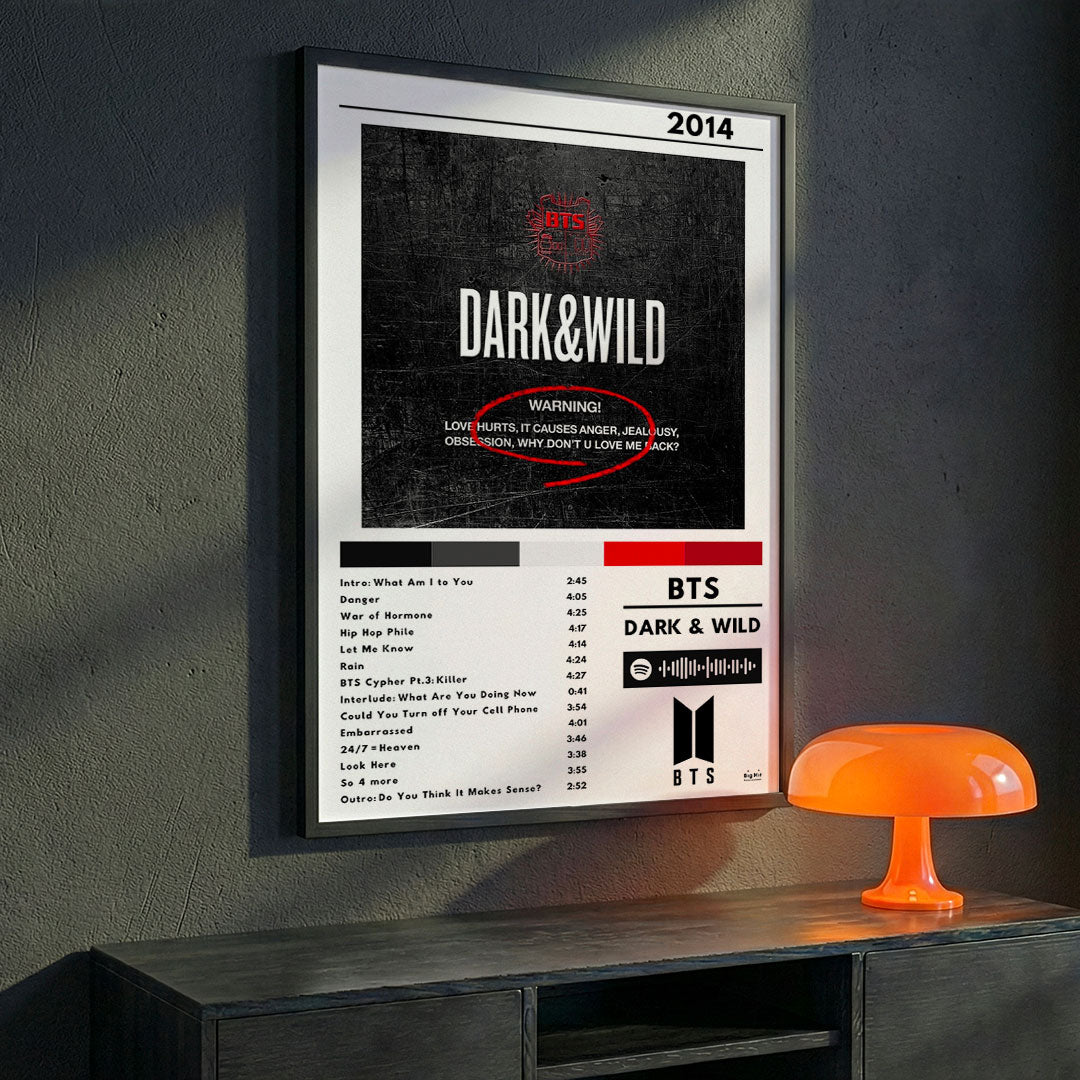 Cuadro BTS - Dark & Wild