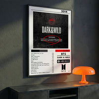 Cuadro BTS - Dark & Wild