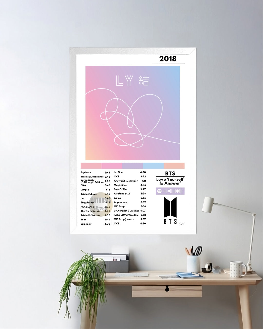 Cuadro BTS - Love Yourself: Answer
