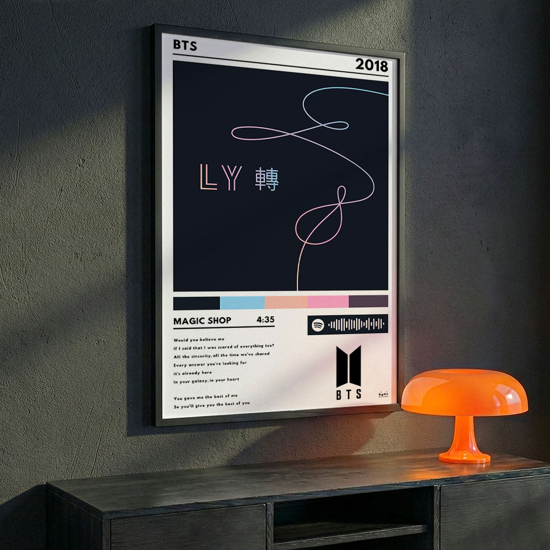 Cuadro BTS - Magic Shop