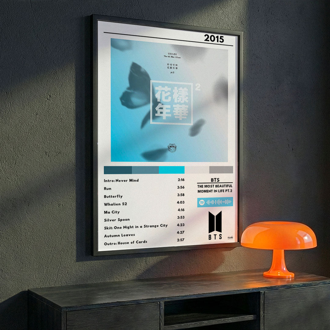 Cuadro BTS - The Most Beautiful Moment in Life Pt. 2