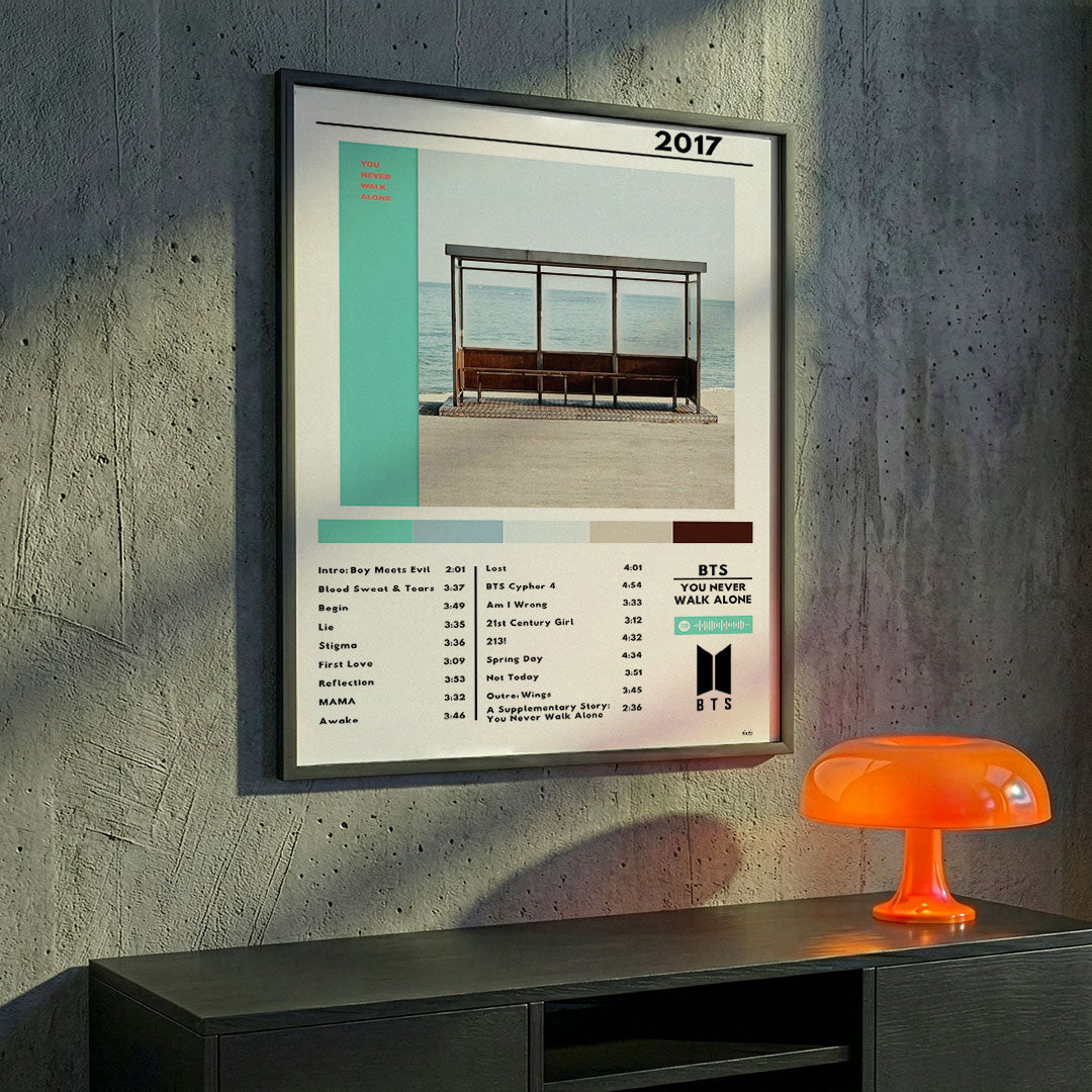 Cuadro BTS - You Never Walk Alone