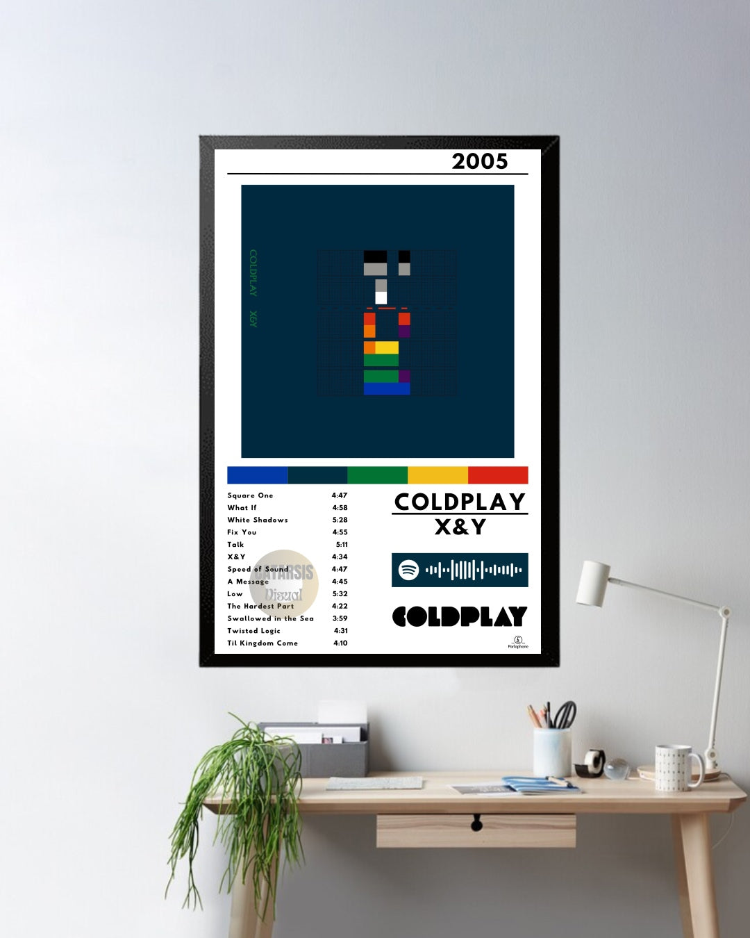 Cuadro Coldplay - X&Y