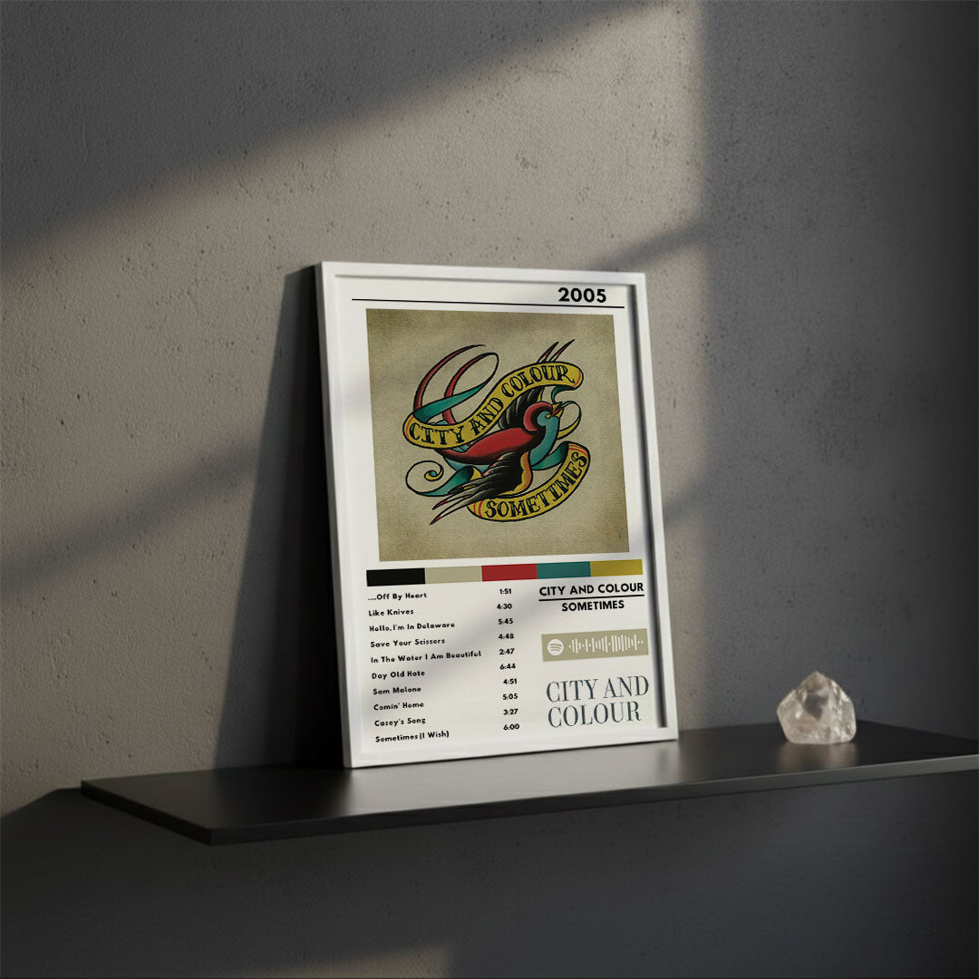 Cuadro City and the Colour - Sometimes