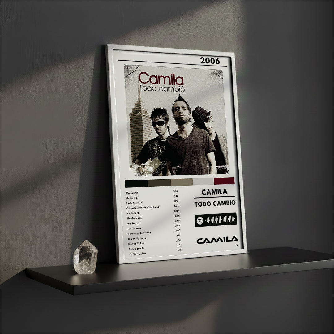 Cuadro Camila - Todo Cambió