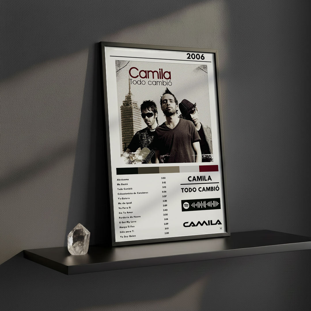 Cuadro Camila - Todo Cambió