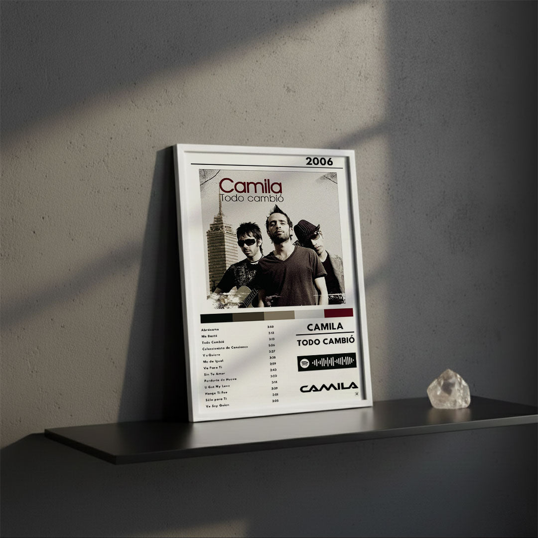 Cuadro Camila - Todo Cambió