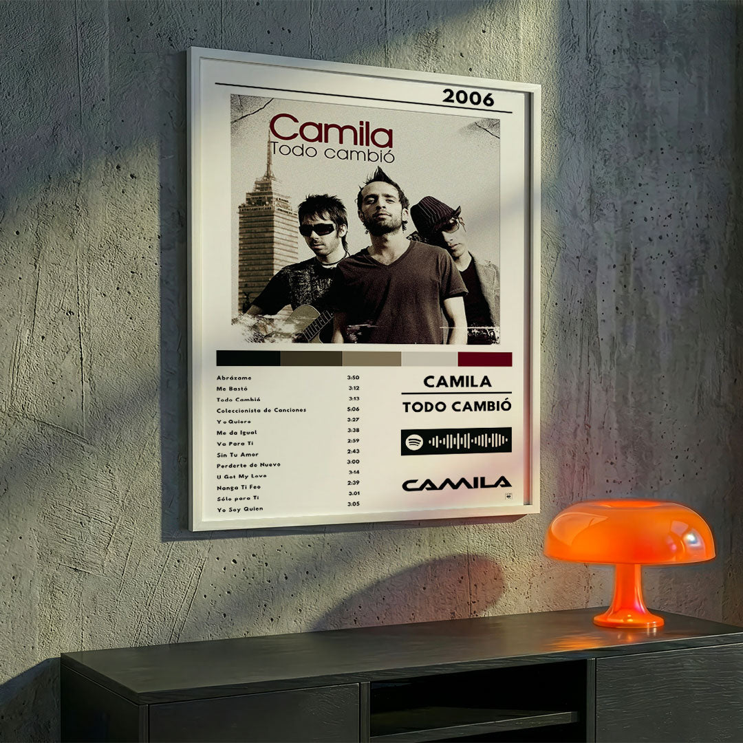 Cuadro Camila - Todo Cambió