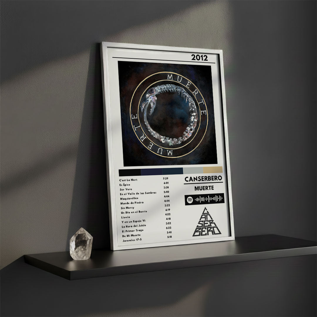 Cuadro Canserbero - Muerte