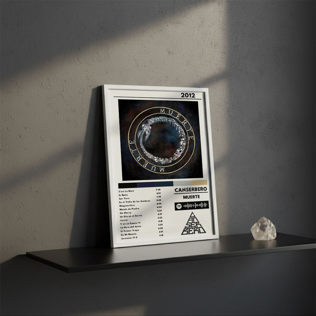 Cuadro Canserbero - Muerte