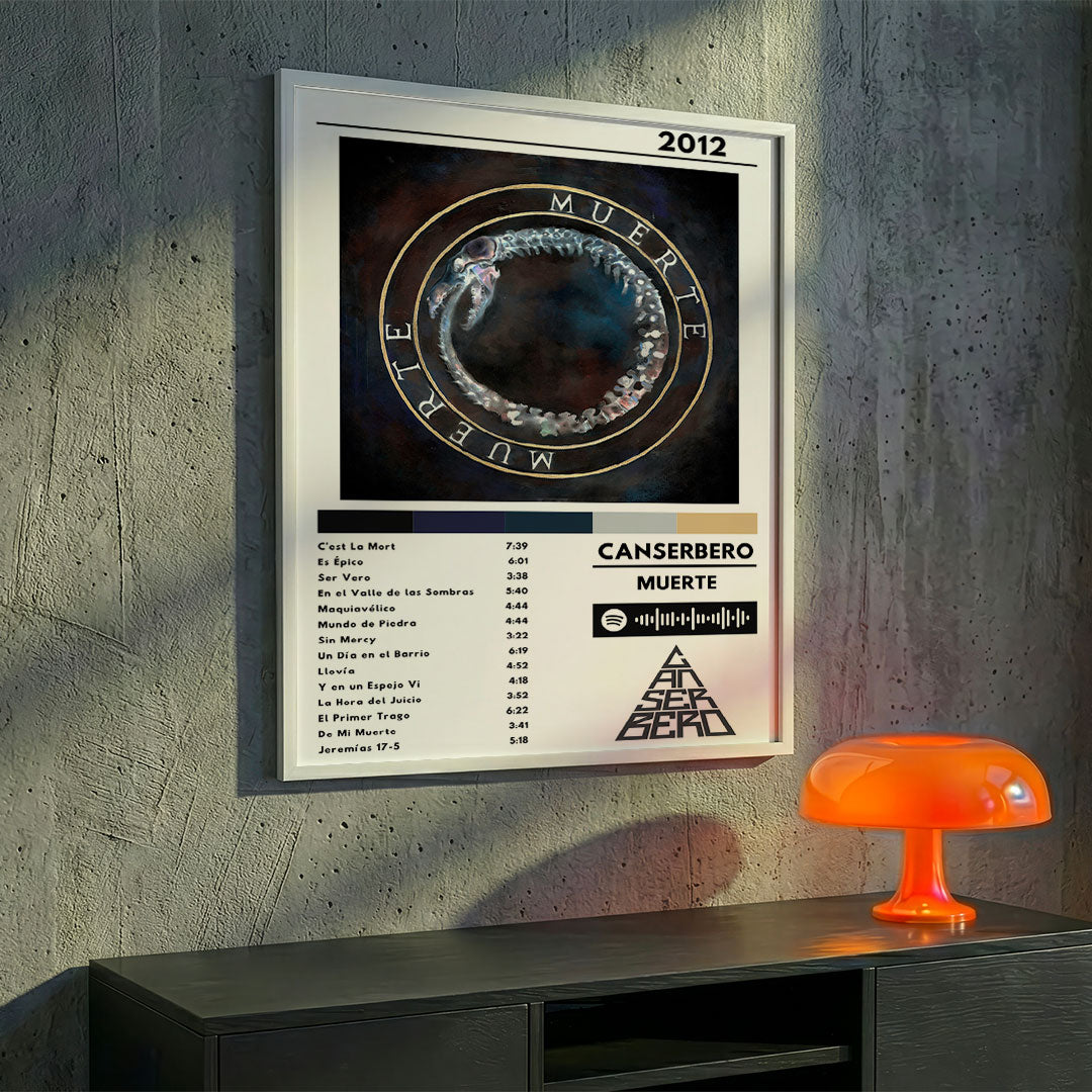 Cuadro Canserbero - Muerte