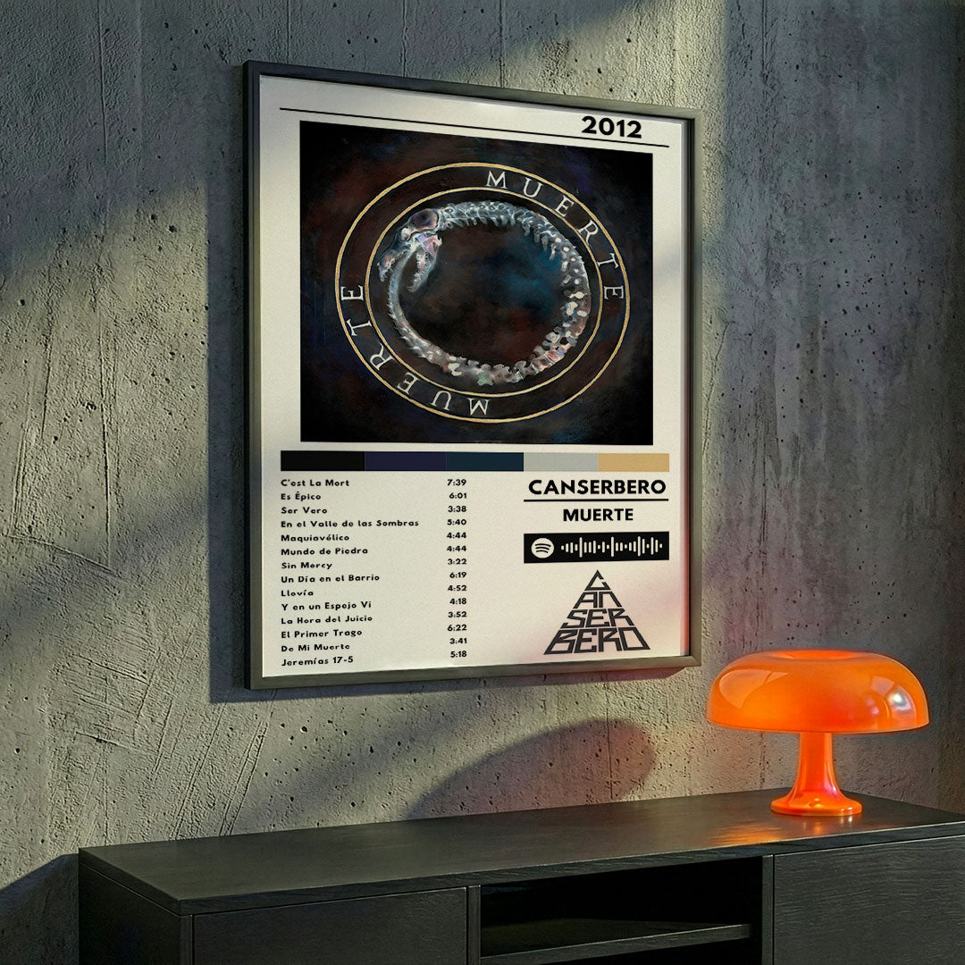 Cuadro Canserbero - Muerte